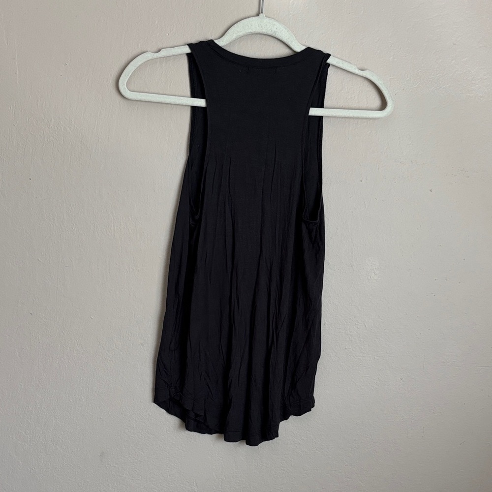 Fifth Sun- Wine Black Graphic Tank Top size XS - Picture 4 of 6